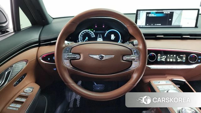 Genesis GV70 2022 Темно-зеленый из Кореи, фото 4