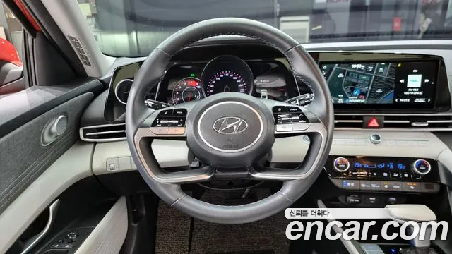 Hyundai Avante (CN7) 2021 Красный из Кореи, фото 4