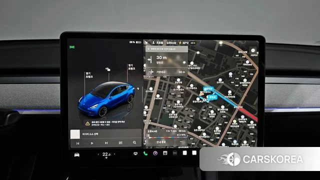Tesla Model Y 2023 Синий из Кореи, фото 4