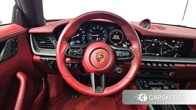 Porsche 911(992) 2021 Серебристо-серый из Кореи, фото 4