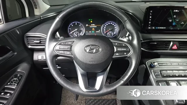 Hyundai The New Santa Fe 2022 Белый из Кореи, фото 4