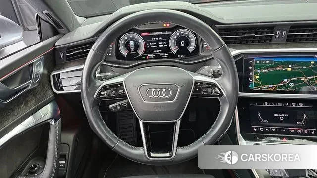 Audi A7 (4K) 2021 Серый из Кореи, фото 4