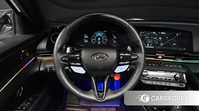 Hyundai Avante (CN7) 2022 Белый из Кореи, фото 4