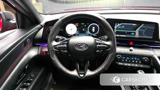 Hyundai Avante (CN7) 2021 Красный из Кореи, фото 4