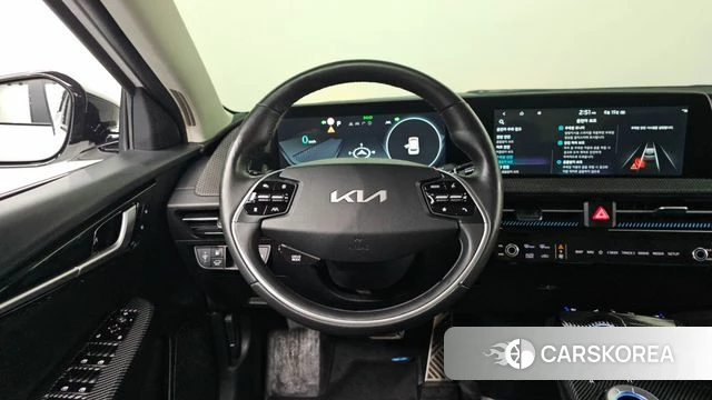 Kia EV6 2022 Черный из Кореи, фото 4