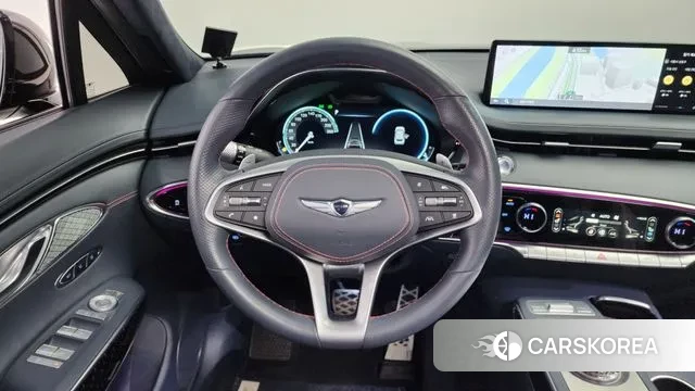 Genesis GV70 2022 Черный из Кореи, фото 4