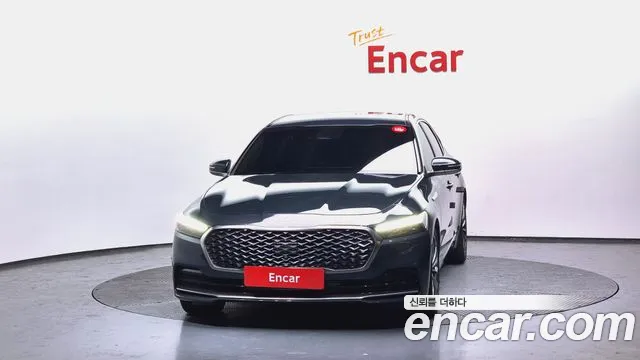 Kia The New K9 2nd generation 2021 Зеленый из Кореи, фото 4