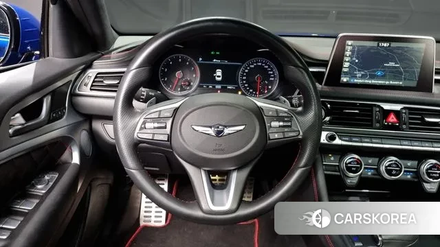 Genesis G70 2018 Синий из Кореи, фото 4