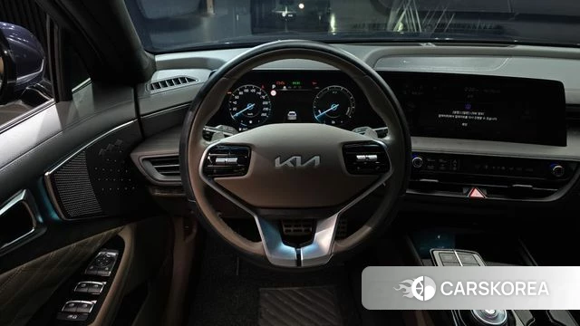 Kia K8 Hybrid 2022 Синий из Кореи, фото 4