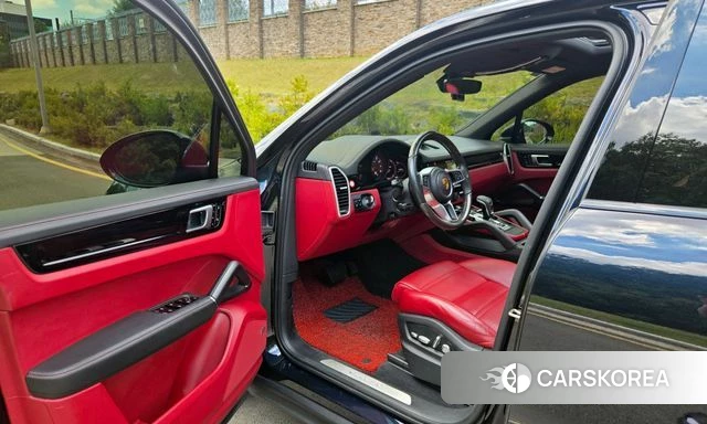 Porsche Cayenne (PO536) 2021 Синий из Кореи, фото 4