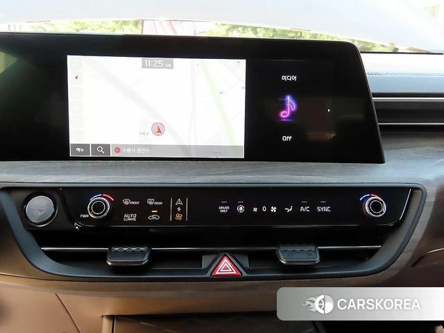 Kia K8 Hybrid 2021 Серый из Кореи, фото 4