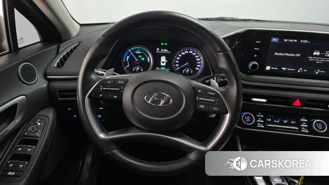 Hyundai Sonata Hybrid (DN8) 2023 Черный из Кореи, фото 4