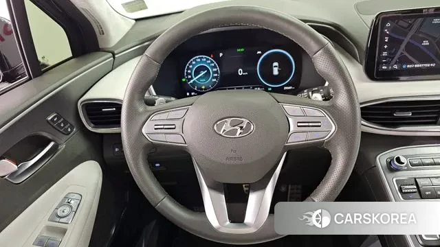 Hyundai The New Santa Fe 2023 Черный из Кореи, фото 4