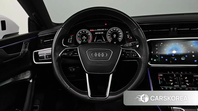 Audi A7 (4K) 2021 Белый из Кореи, фото 4