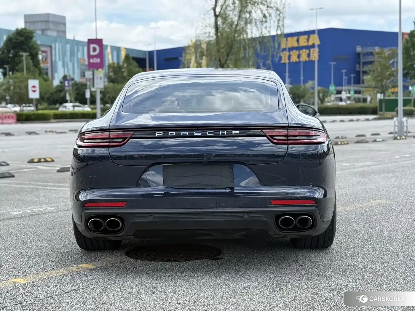 Porsche Panamera 2018 Синий из Китая, фото 4