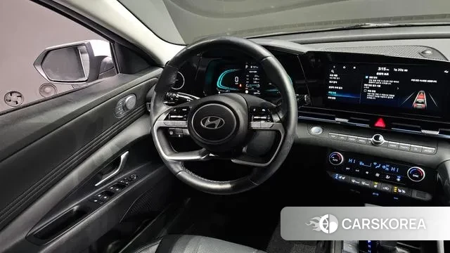 Hyundai The New Avante Hybrid (CN7) 2023 Серебристо-серый из Кореи, фото 4