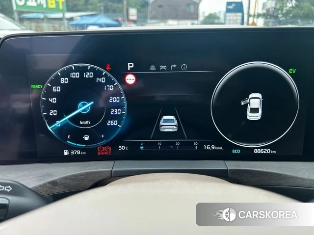 Kia K8 Hybrid 2022 Серый из Кореи, фото 4