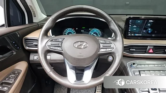Hyundai The New Santa Fe 2021 Белый из Кореи, фото 4