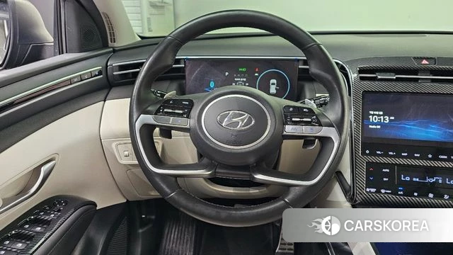 Hyundai Tucson Hybrid (NX4) 2023 Черный из Кореи, фото 4