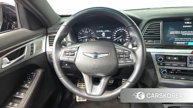 Genesis G80 2018 Синий из Кореи, фото 4