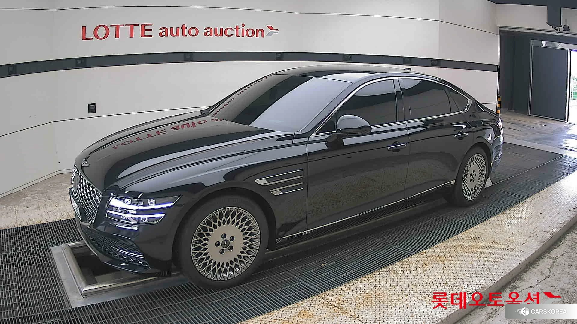 Hyundai G80 2024 Beak Black из Кореи, фото 4