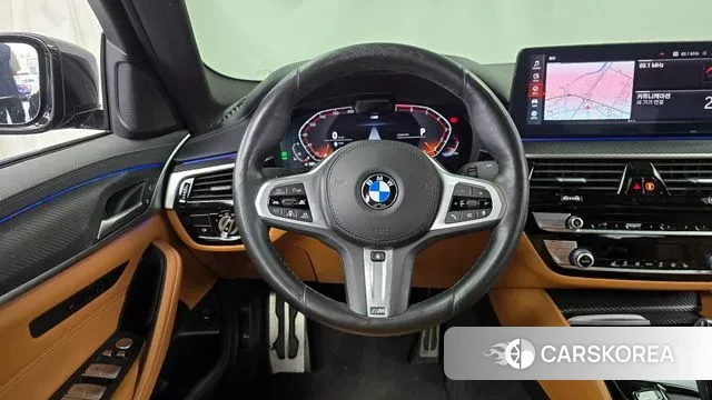 BMW 5 Series (G30) 2020 Черный из Кореи, фото 4