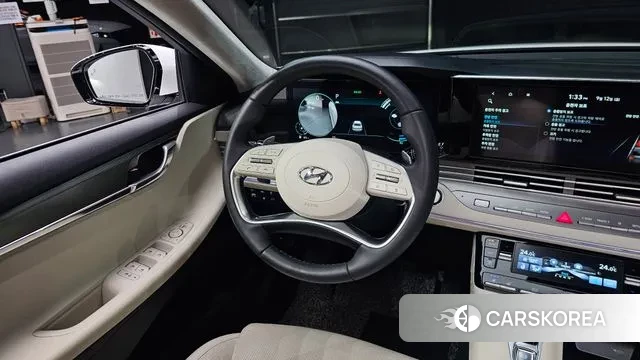 Hyundai The New Grandeur IG Hybrid 2022 Белый из Кореи, фото 4