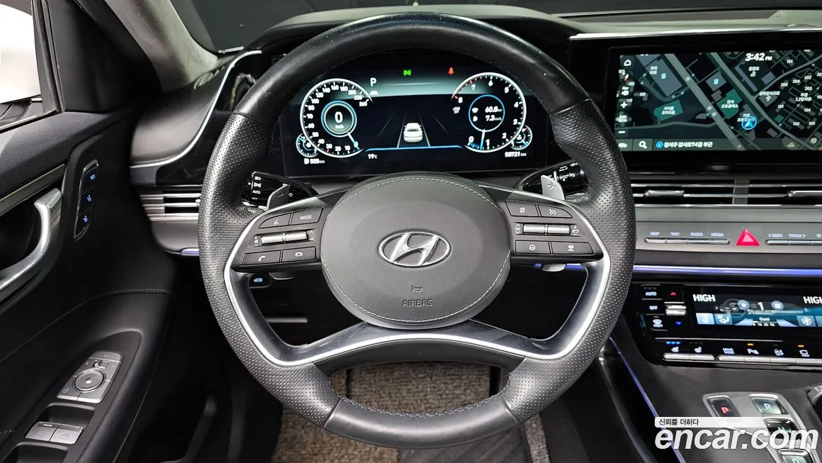 Hyundai The New Grandeur IG 2020 Белый из Кореи, фото 4