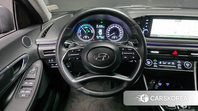 Hyundai Sonata Hybrid (DN8) 2023 Черный из Кореи, фото 4