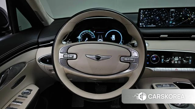 Genesis GV70 2021 Синий из Кореи, фото 4