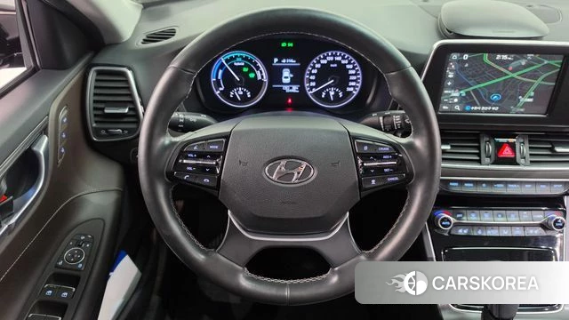 Hyundai Grandeur IG Hybrid 2019 Черный из Кореи, фото 4