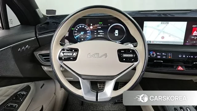 Kia K8 Hybrid 2022 Белый из Кореи, фото 4