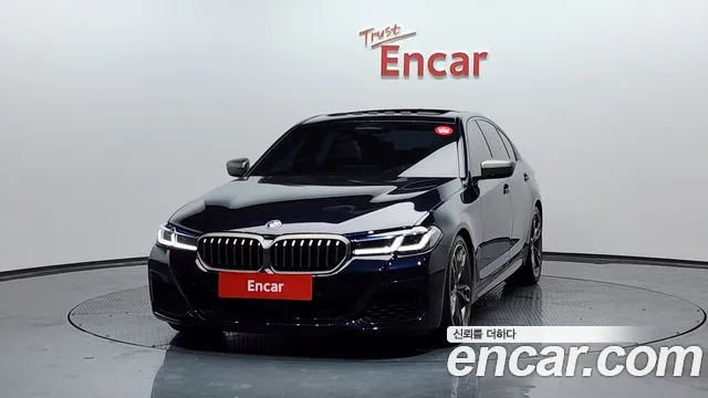 BMW 5 Series (G30) 2020 Черный из Кореи, фото 4