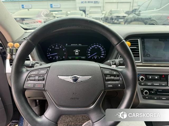 Genesis G80 2018 Синий из Кореи, фото 4