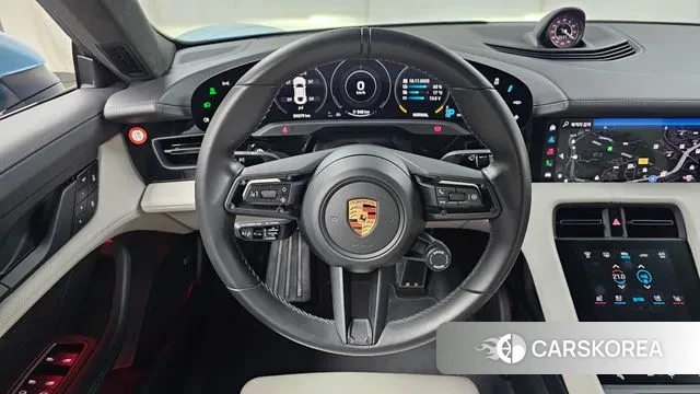 Porsche Taycan 2023 Синий из Кореи, фото 4