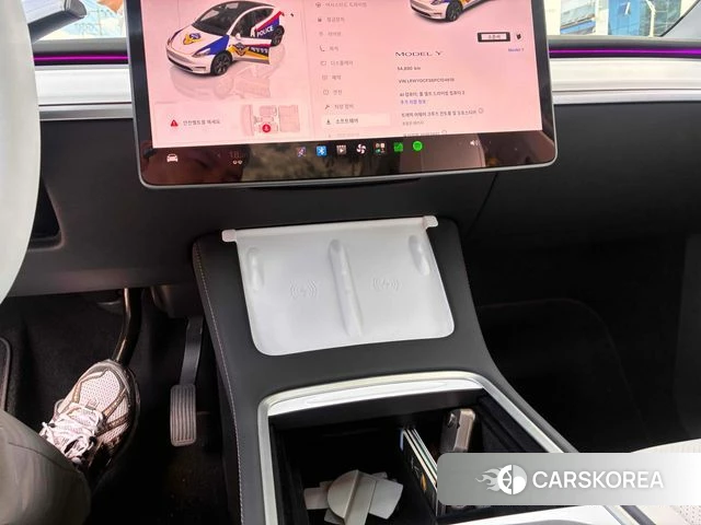Tesla Model Y 2023 Белый из Кореи, фото 4