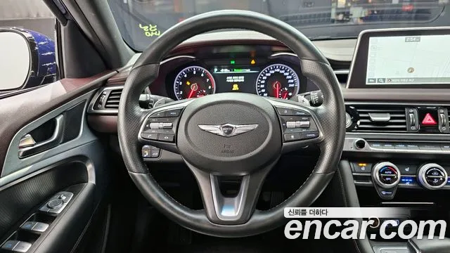 Genesis G70 2018 Синий из Кореи, фото 4
