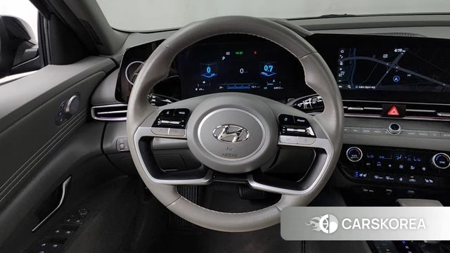 Hyundai Avante (CN7) 2022 Черный из Кореи, фото 4