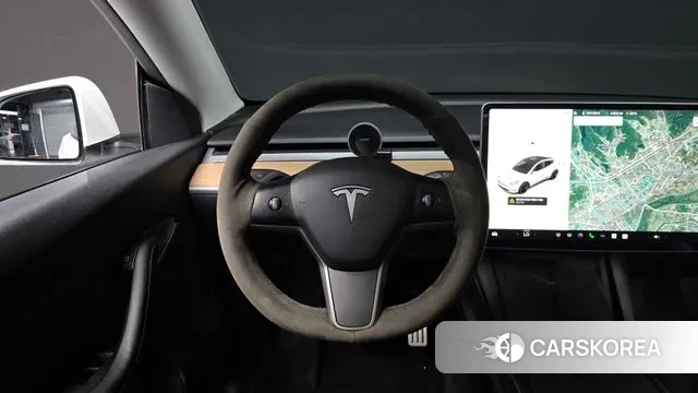 Tesla Model Y 2021 Белый из Кореи, фото 4