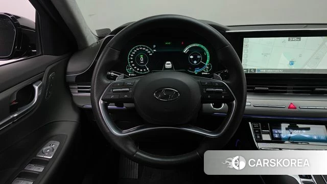 Hyundai The New Grandeur IG Hybrid 2020 Черный из Кореи, фото 4