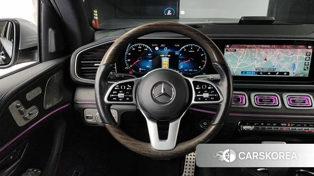 Mercedes-Benz GLS - Class X167 2021 Черный двухцветный из Кореи, фото 4