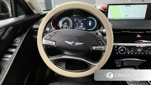 Genesis G80 (RG3) 2021 Черный из Кореи, фото 4