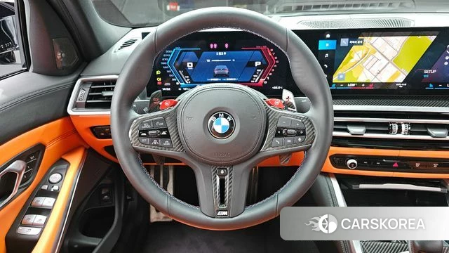 BMW M3 (G80) 2023 Серый из Кореи, фото 4