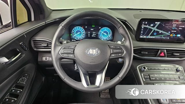 Hyundai The New Santa Fe 2023 Белый из Кореи, фото 4