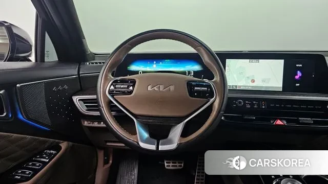 Kia K8 Hybrid 2022 Черный из Кореи, фото 4