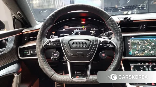 Audi A7 (4K) 2022 Черный из Кореи, фото 4
