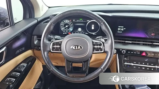 Kia Carnival 4th generation 2020 Небесно-голубой из Кореи, фото 4
