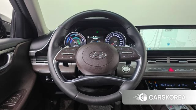 Hyundai The New Grandeur IG Hybrid 2022 Черный из Кореи, фото 4