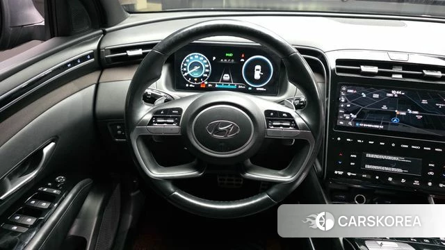 Hyundai Tucson Hybrid (NX4) 2020 Черный из Кореи, фото 4