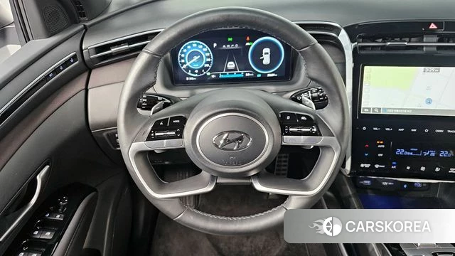 Hyundai Tucson Hybrid (NX4) 2023 Белый из Кореи, фото 4